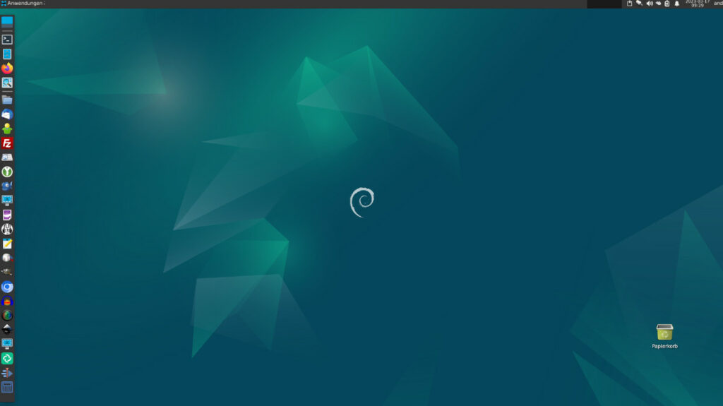 Mein Desktop: Debian 12 mit Xfce